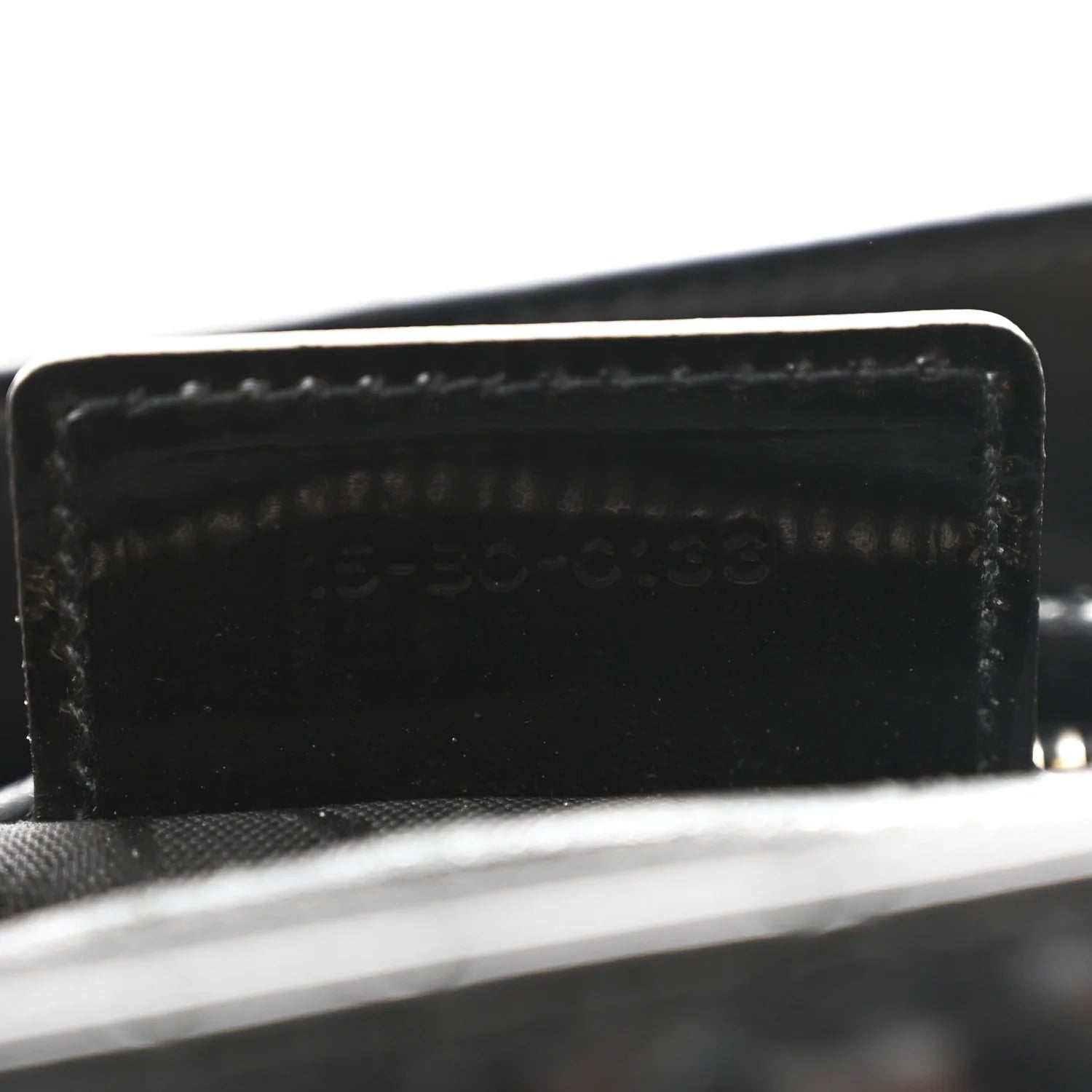 Patent Cannage Medium Lady Dior Black