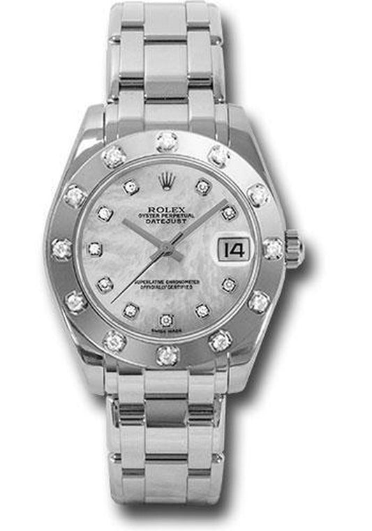Rolex Datejust Pearlmaster 34Mm Watch: 81319 Md