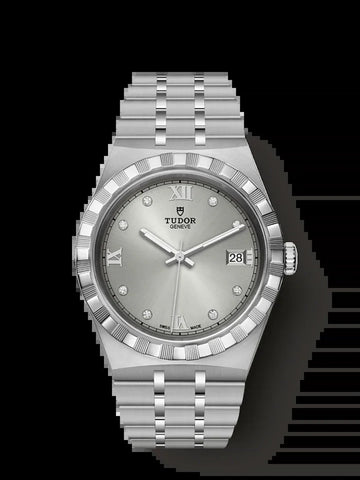 Royal, Stainless Steel and Diamond-Set, 38Mm, Ref# M28500-0002