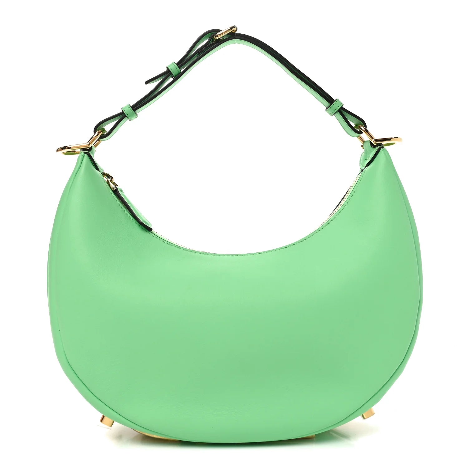 Vitello Grace Matte Small graphy Hobo Bag Edamame