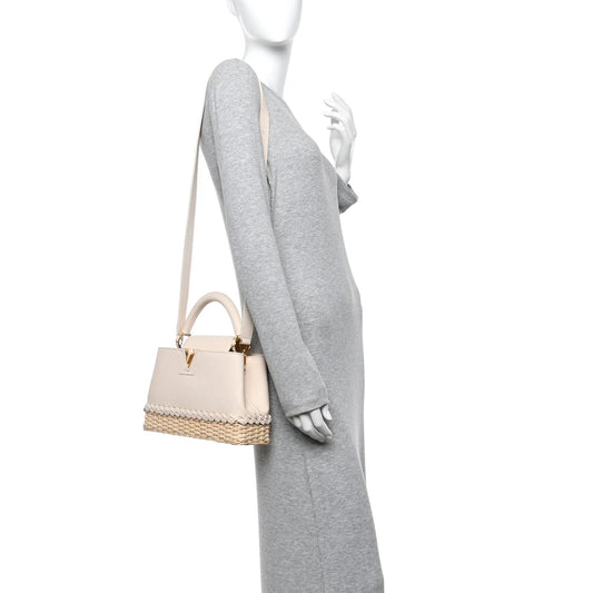 Rattan Taurillon Capucines BB Vanilla