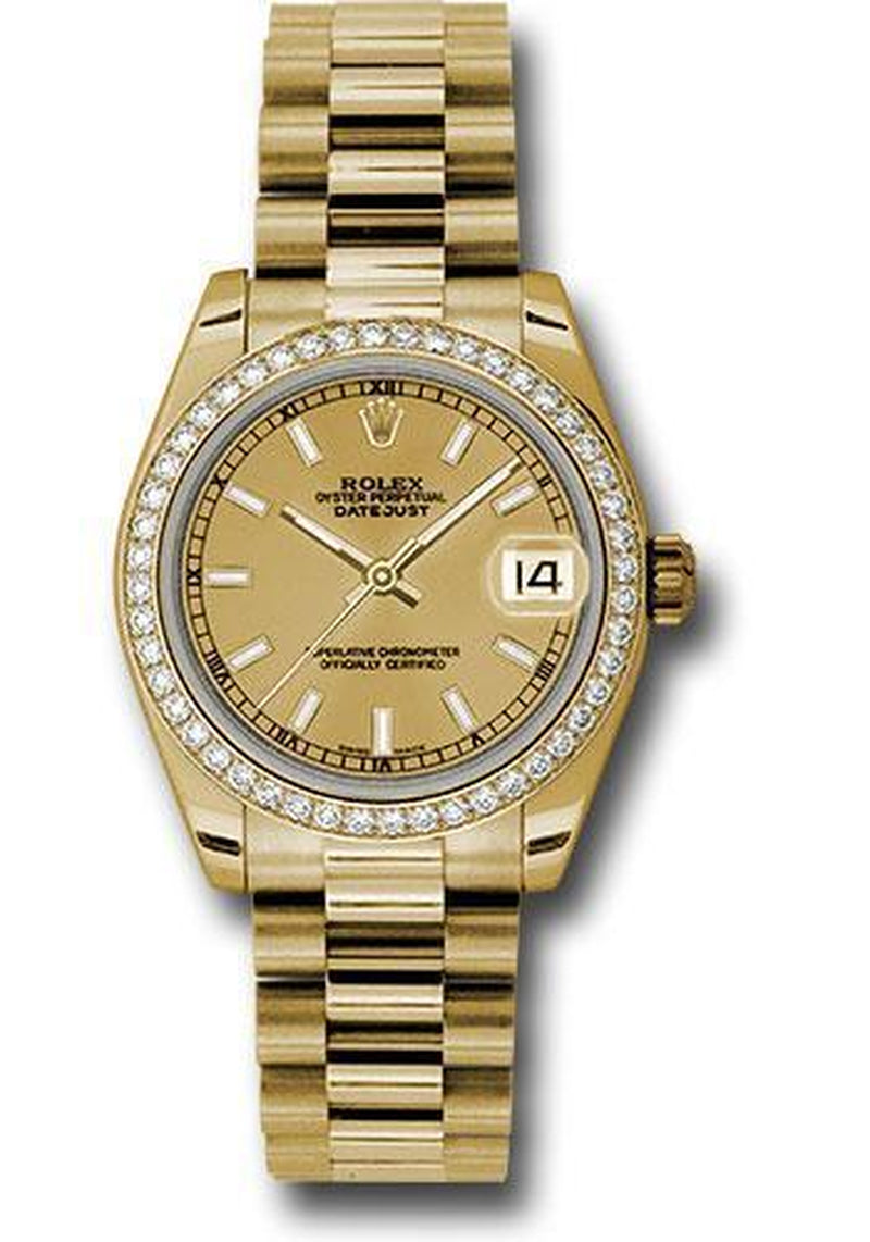 Rolex Datejust 31Mm Watch 178288 Chip