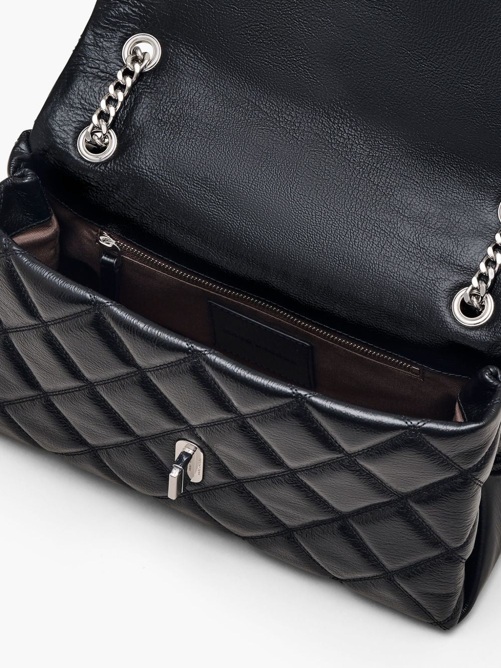 QUILTED SHOULDER BAG with DUAL CONVERTIBLE DESIGN
