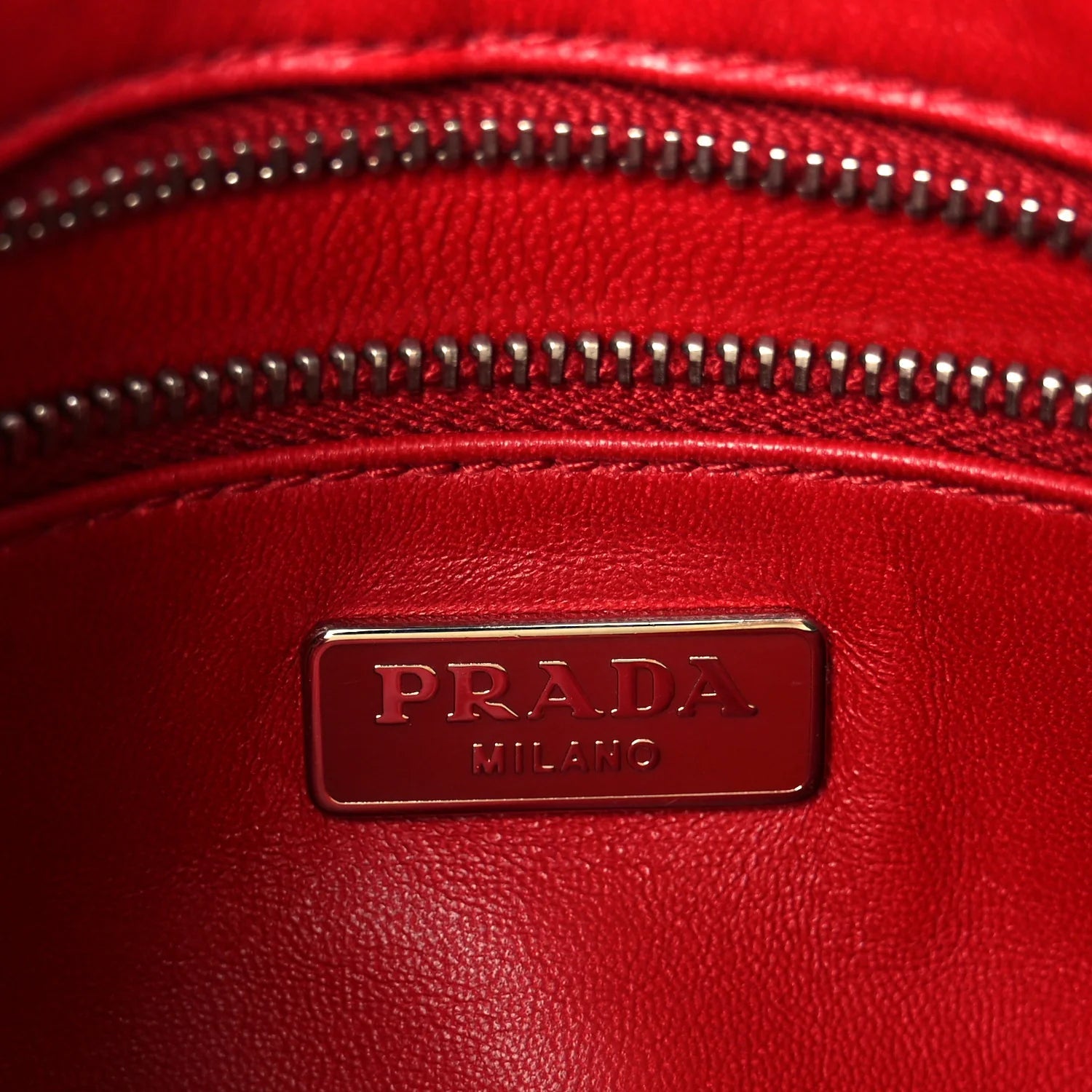 Saffiano Lux Clutch Pouch Black