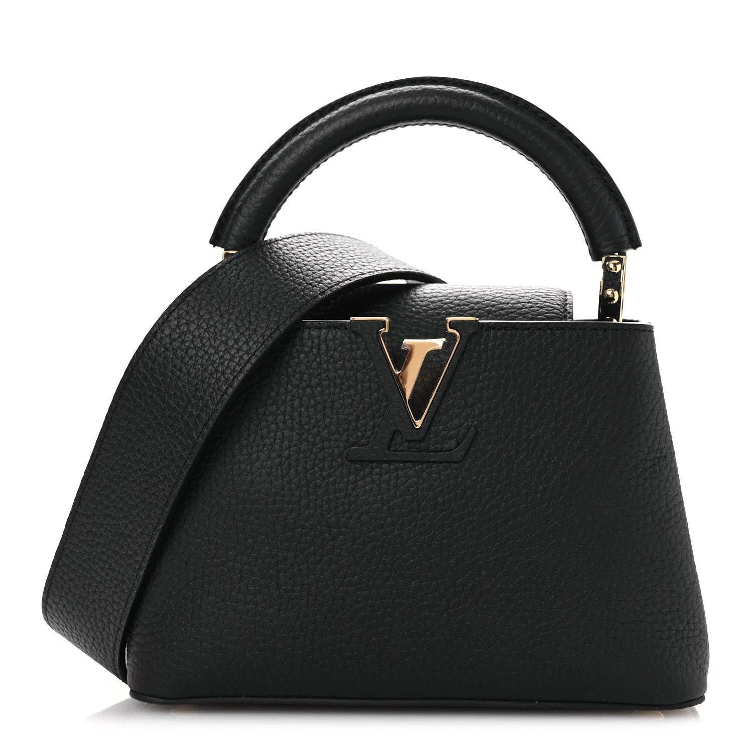 Taurillon Mini Capucines Black