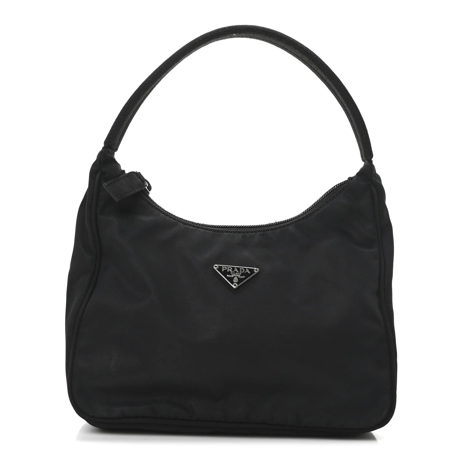 Tessuto Nylon Sport Mini Shoulder Bag Black