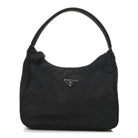 Tessuto Nylon Sport Mini Shoulder Bag Black
