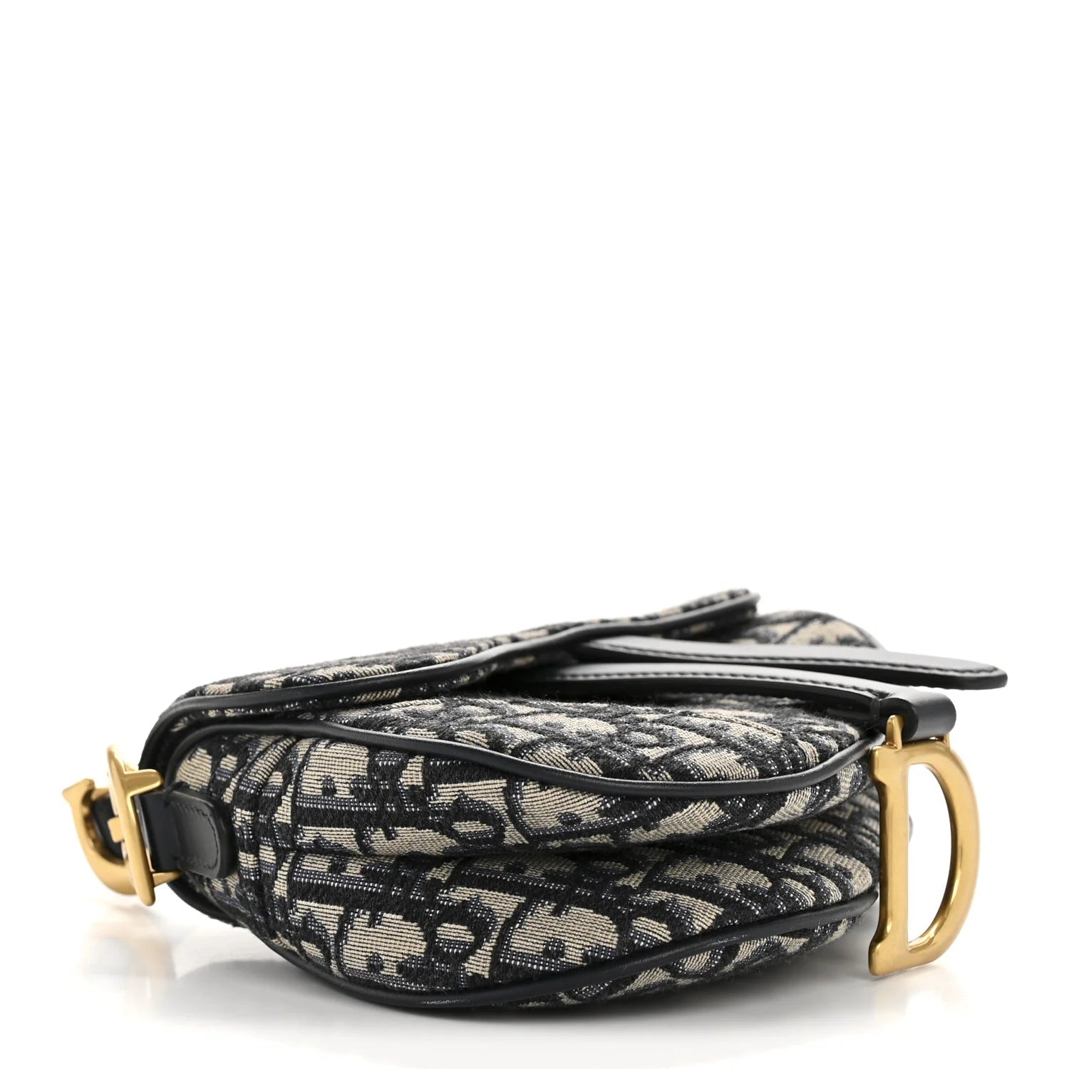 Oblique Mini Saddle Bag Blue