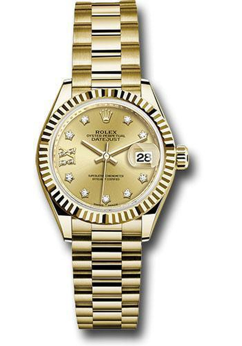 Rolex Lady Datejust 28Mm Watch: 279178 Ch9Dix8Dp