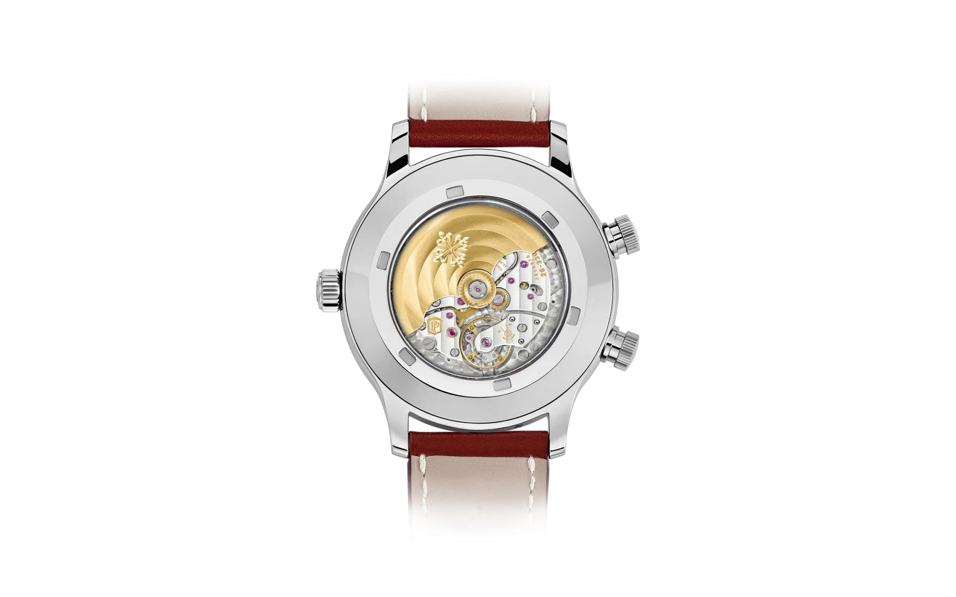 Complication, 18K White Gold, Calatrava Pilot Travel Time 42Mm, Ref# 5524G-001