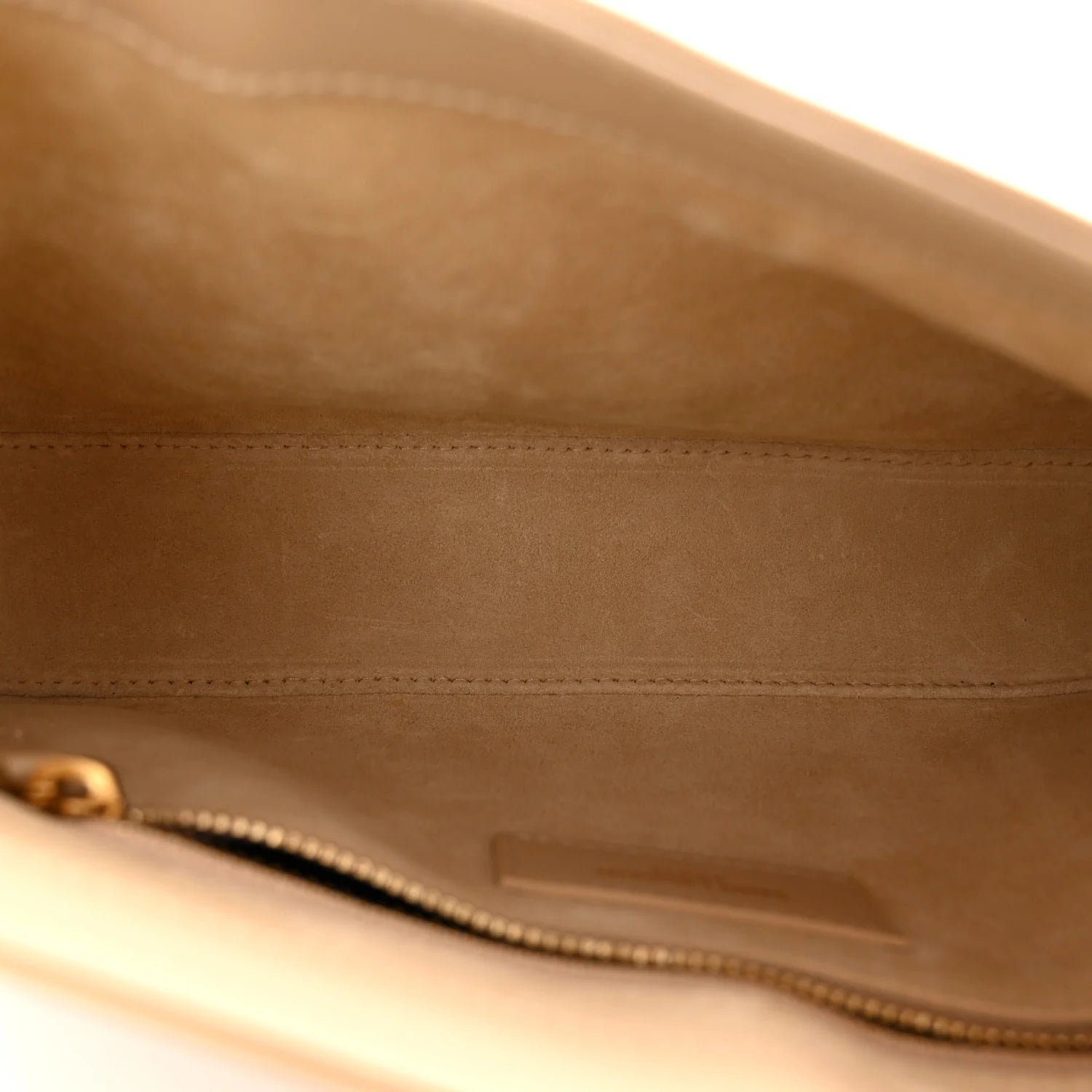 Smooth Calfskin Le 5 a 7 Hobo Dark Beige