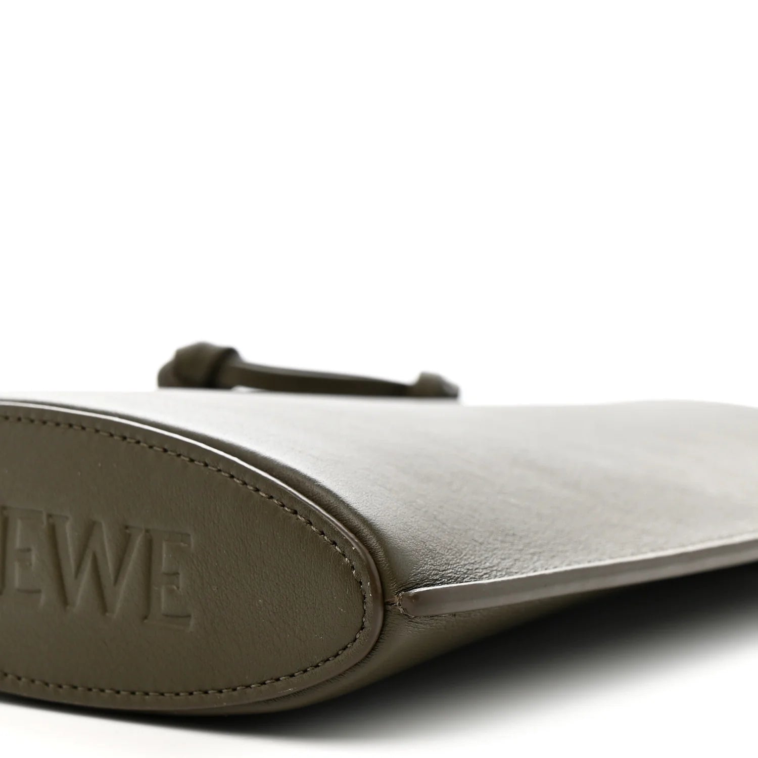 Smooth Calfskin Dice Pocket Khaki Green