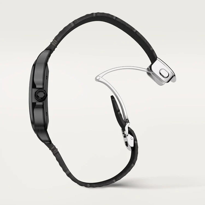 Unworn  Santos De , Stainless Steel, 39.8Mm, Ref# WSSA0039, Box and Papers