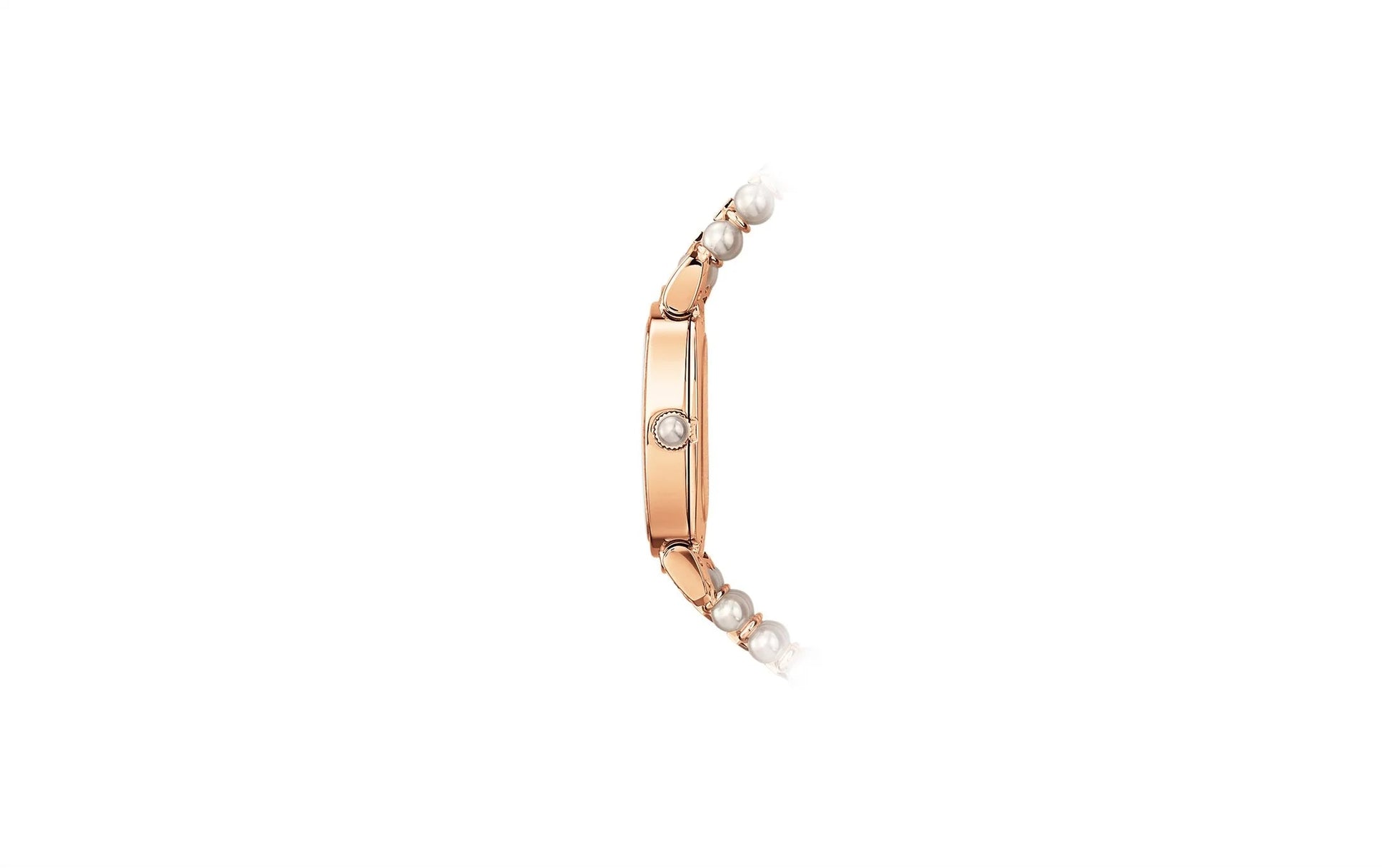 Ladies Gondolo Haute Joaillerie, 18Kt Rose Gold Set with Diamonds and Akoya Pearls, 31 × 34.8Mm, Ref# 7042/100R-010