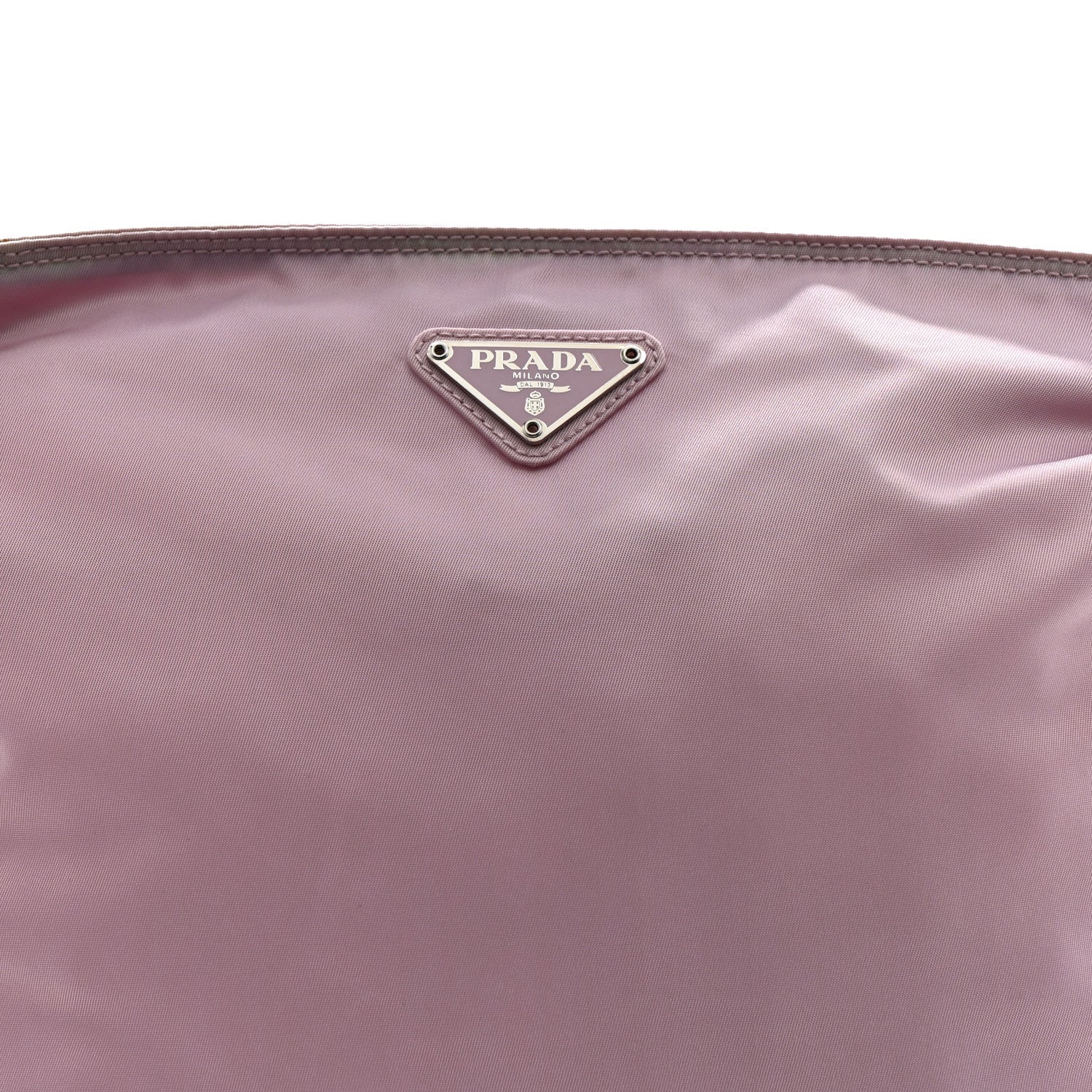 Nylon Vela Flat Messenger Bag Lilla