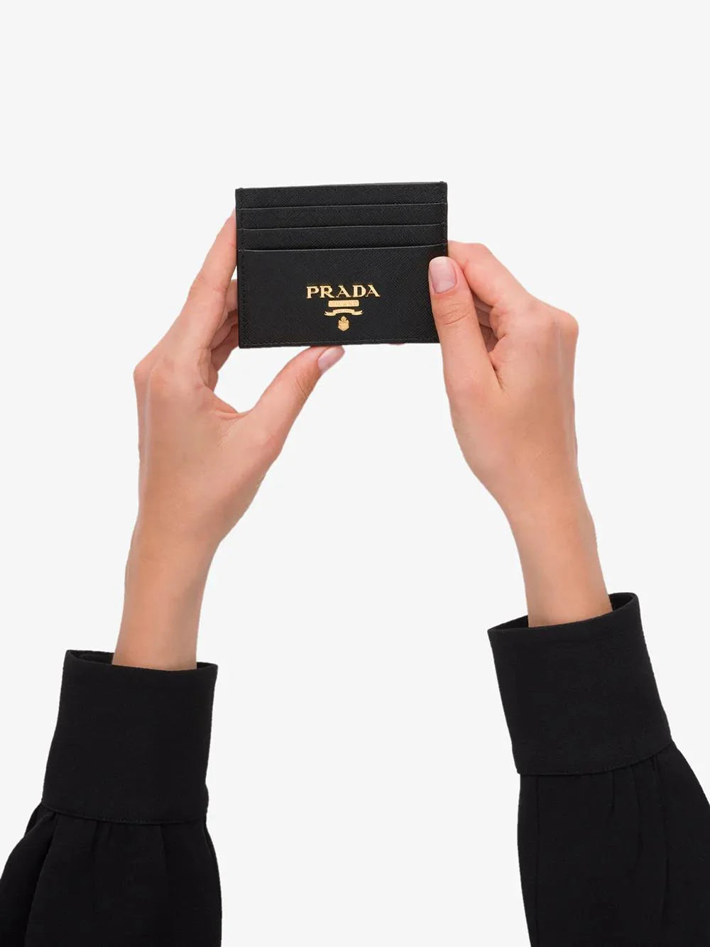 COMPACT FRONT LOGO CARDHOLDER