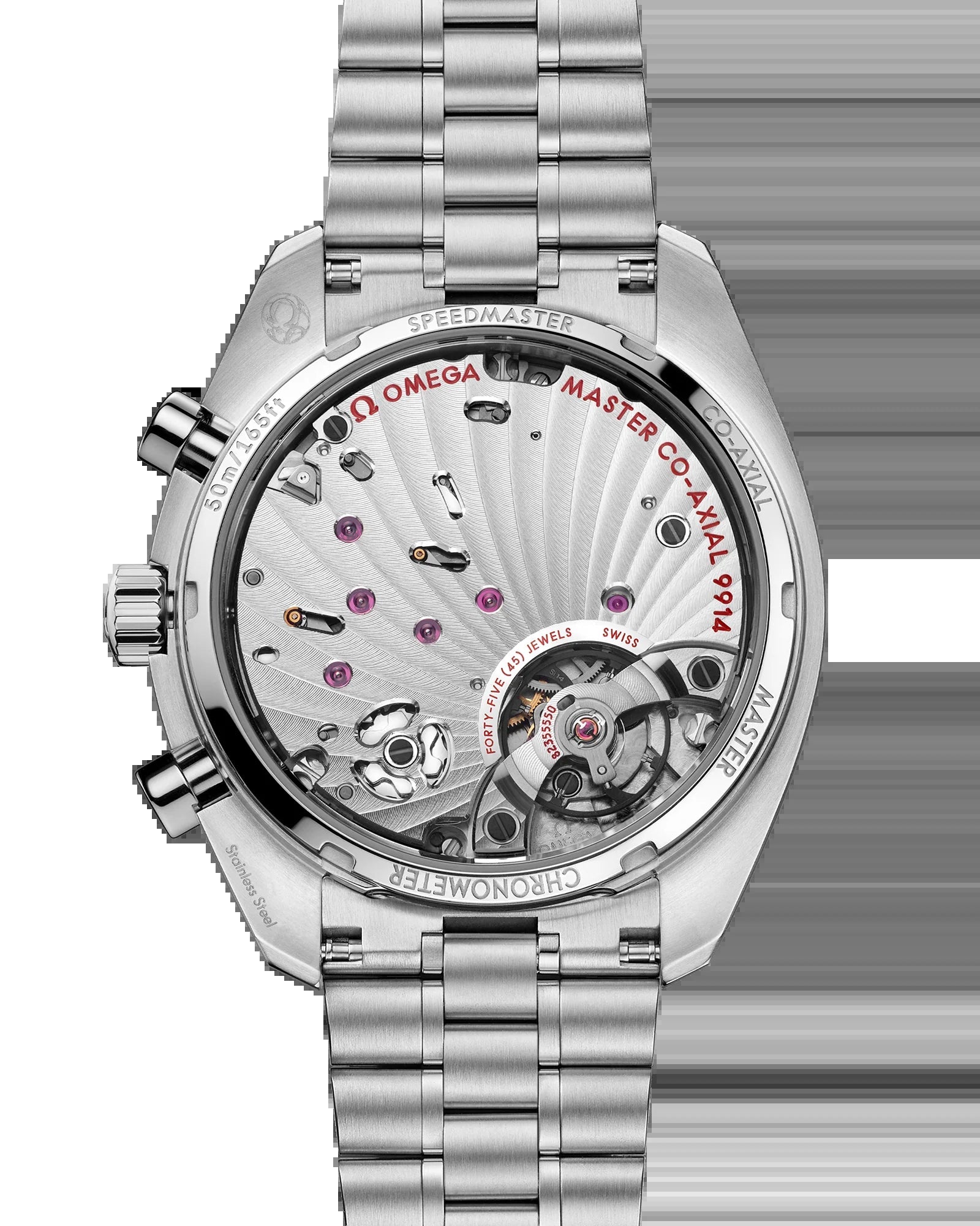 Unworn,  Speedmaster Moonphase, Stainless Steel, Chronograph, 43 Mm, Ref# 304.30.43.52.01.001, Box and Papers