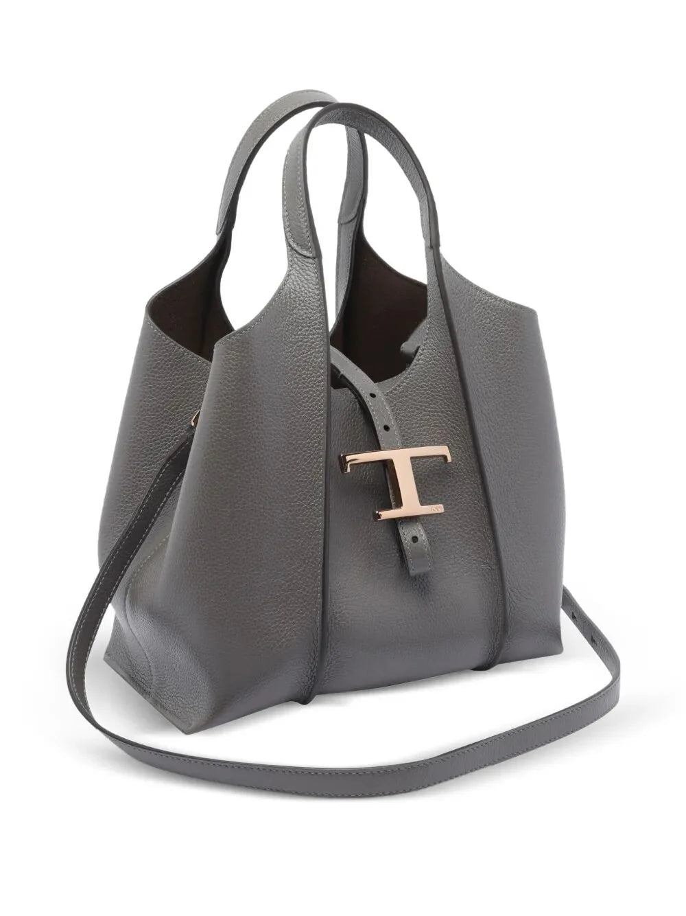 T TIMELESS MINI LEATHER SHOPPING BAG