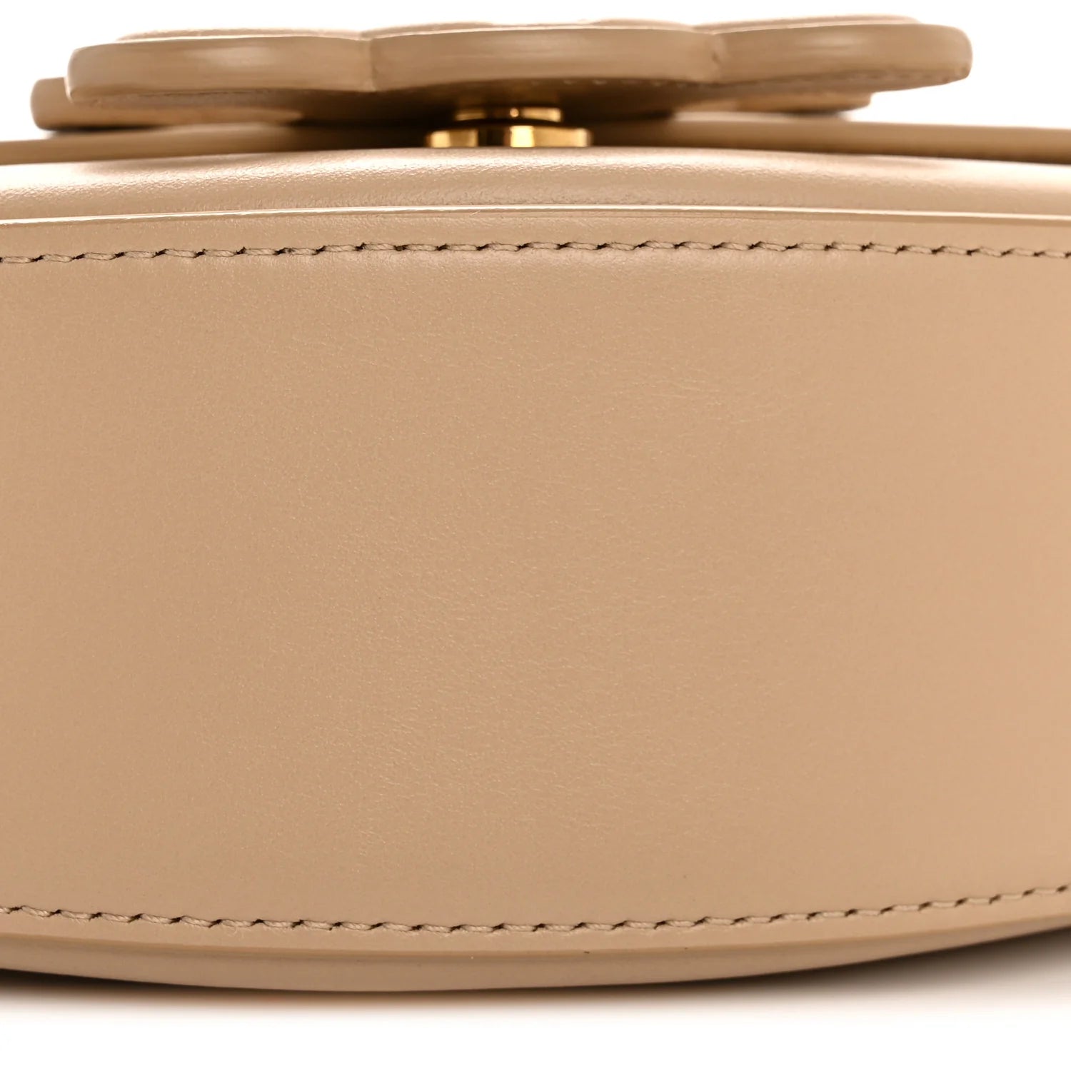 Smooth Calfskin Triomphe Besace Bag Nude