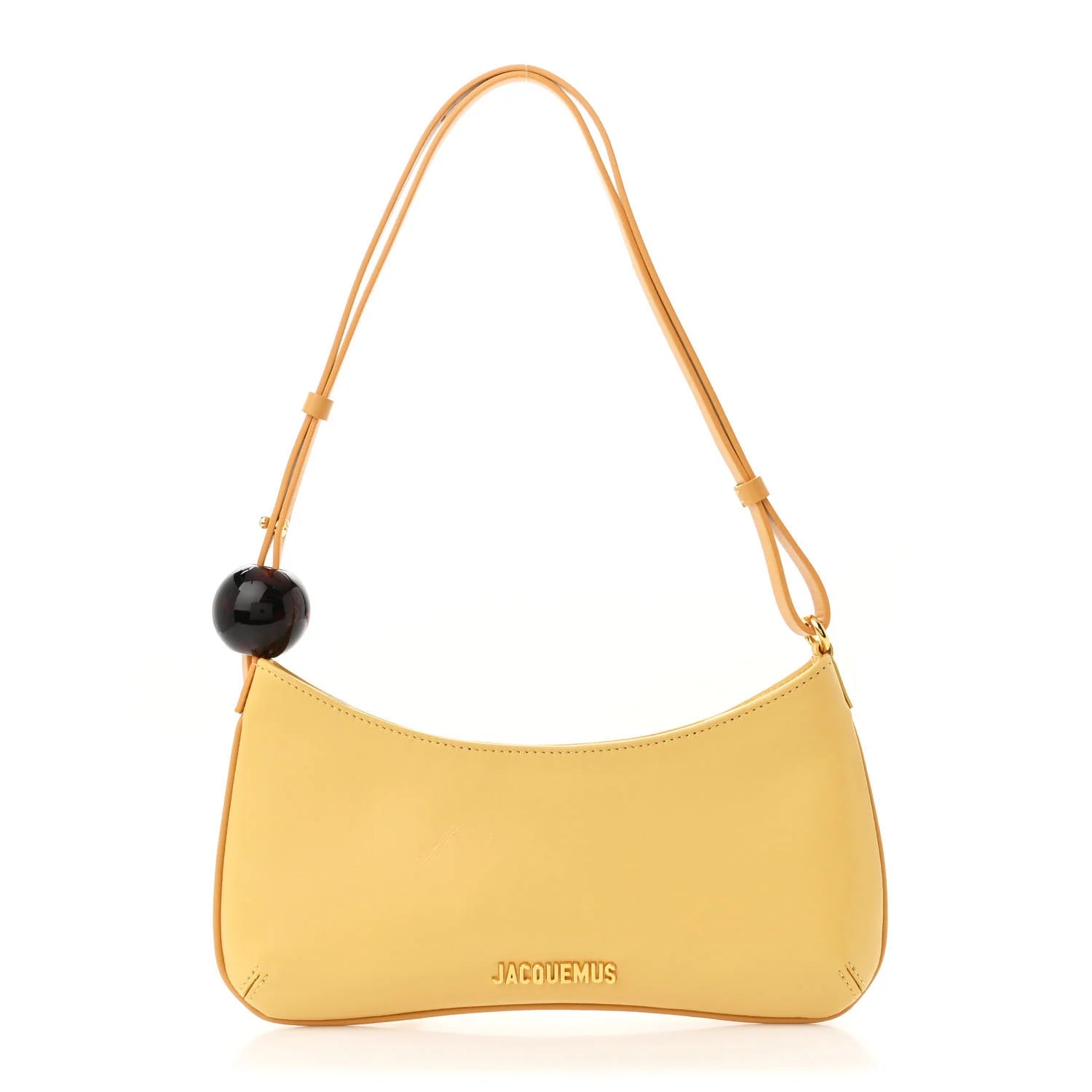 Smooth Calfskin Le Bisou Perle Dusty Yellow