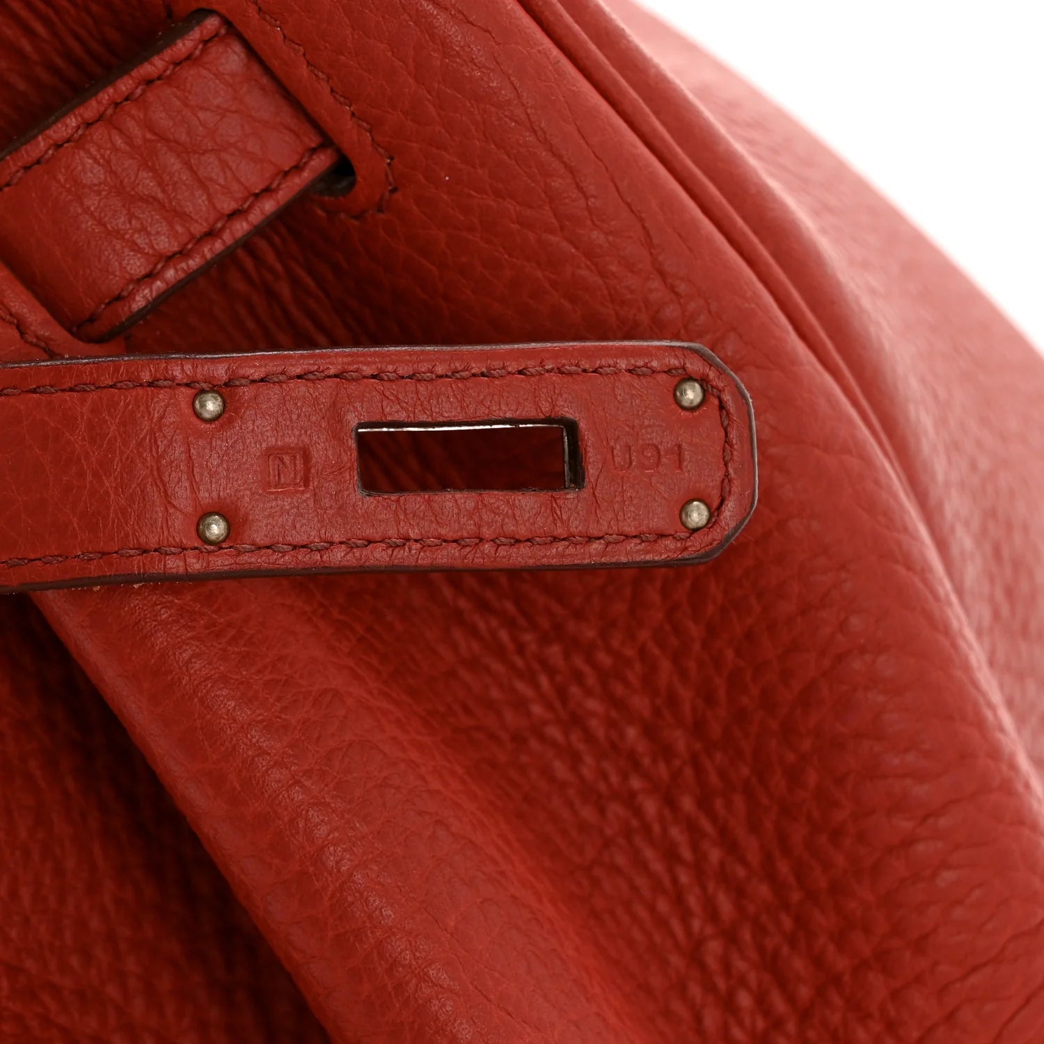 Togo Birkin 35 Rouge Venetian