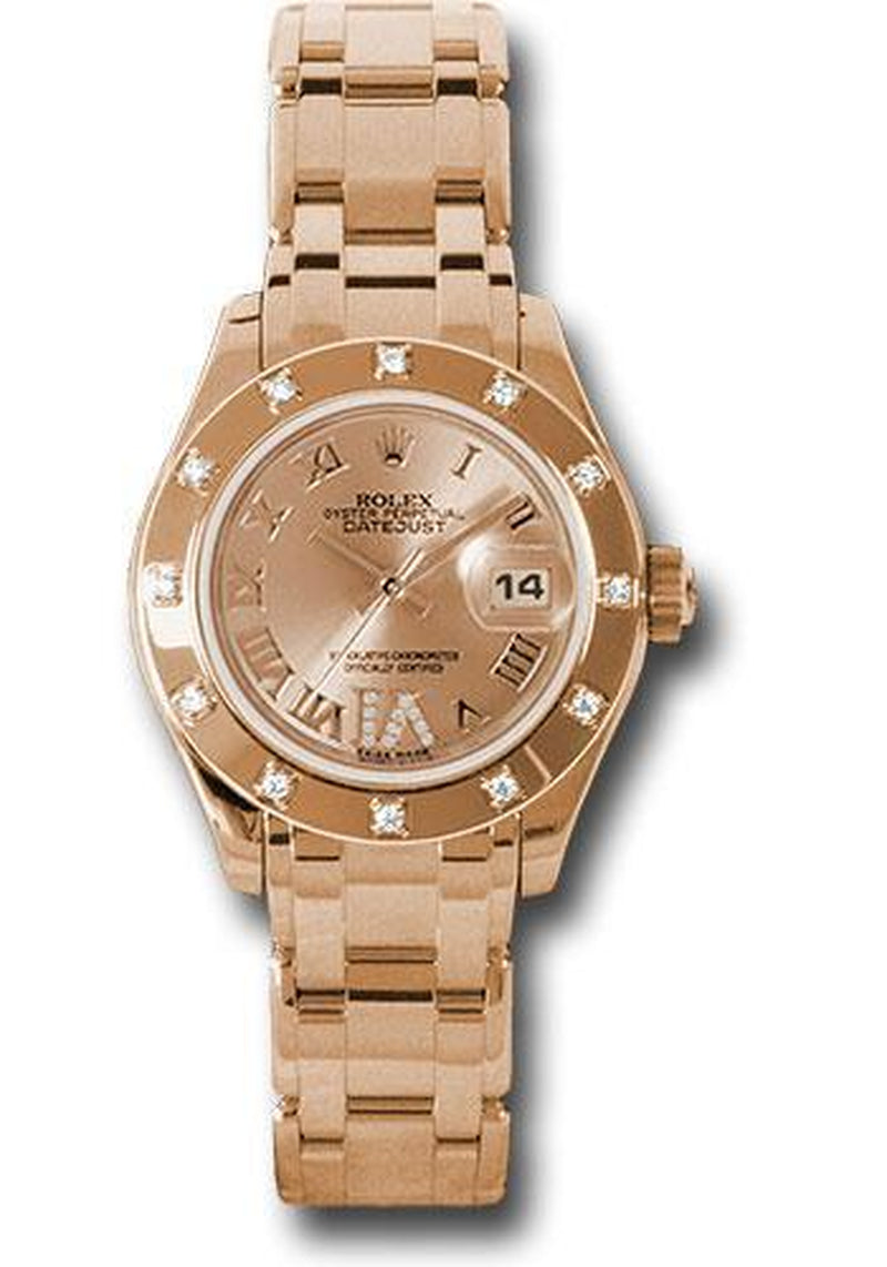 Rolex Datejust Pearlmaster Watch: 80315 Chrd