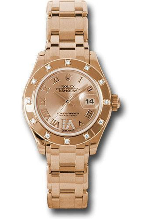Rolex Datejust Pearlmaster Watch: 80315 Chrd