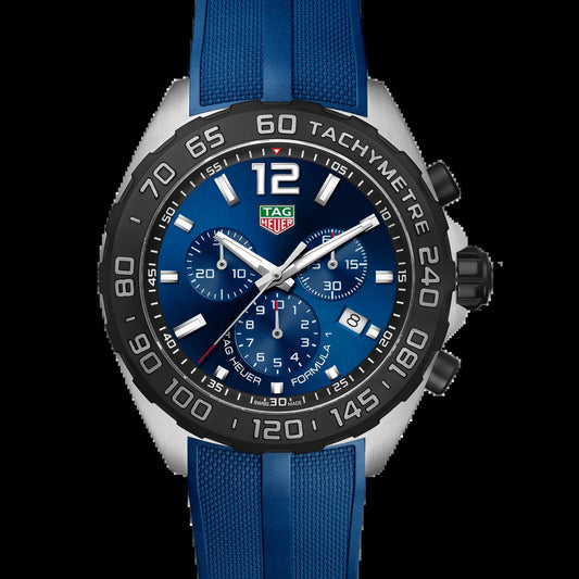 Unworn  Formula 1 Chronograph, Stainless Steel, 43Mm, Ref# CAZ101AV.FT8077, Box & Papers