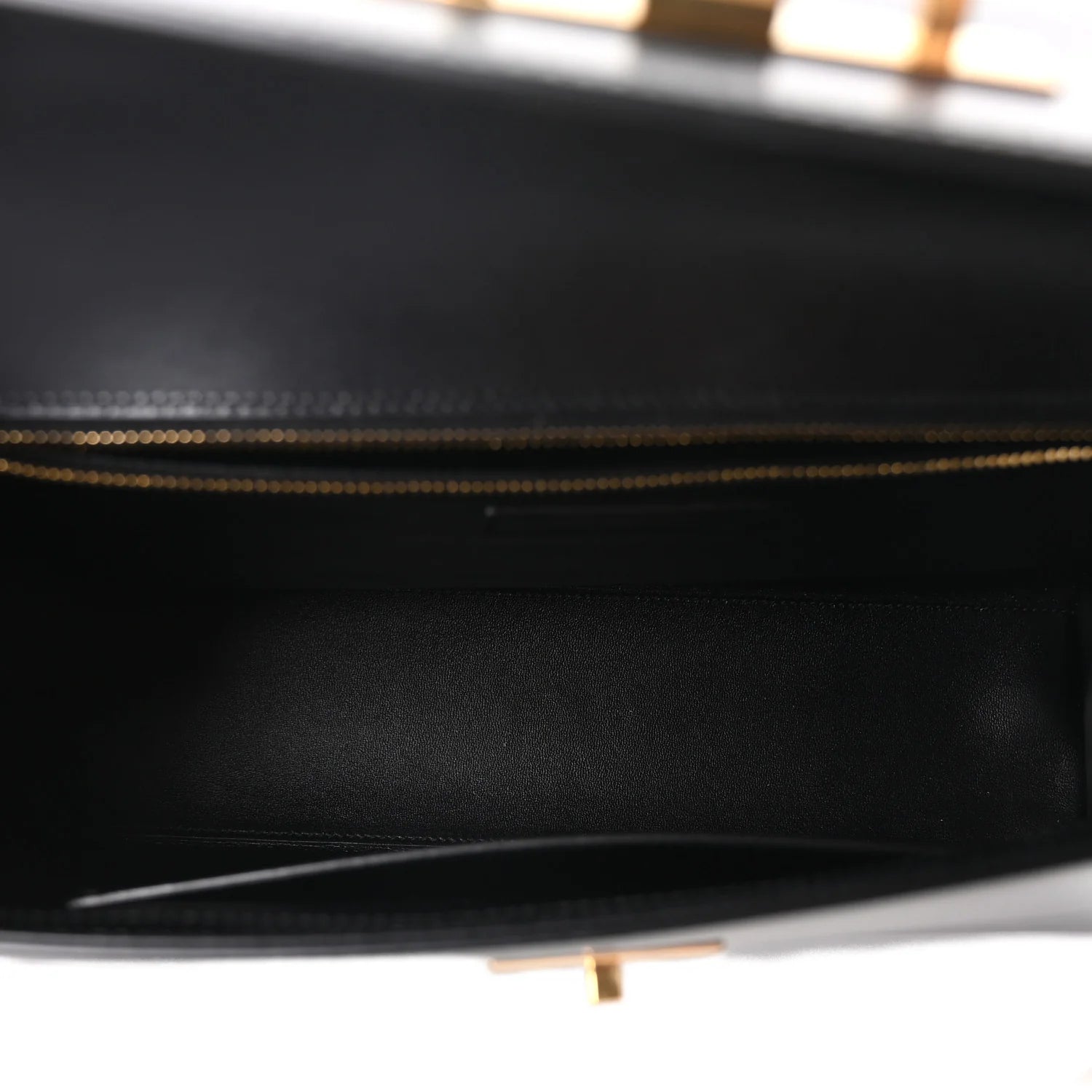 Smooth Calfskin Manhattan Top Handle Black
