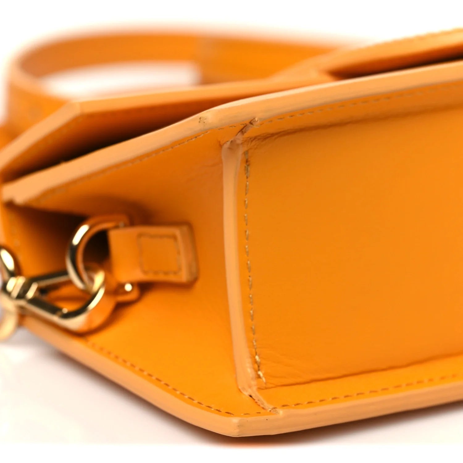 Smooth Calfskin Le Bambino Dark Orange