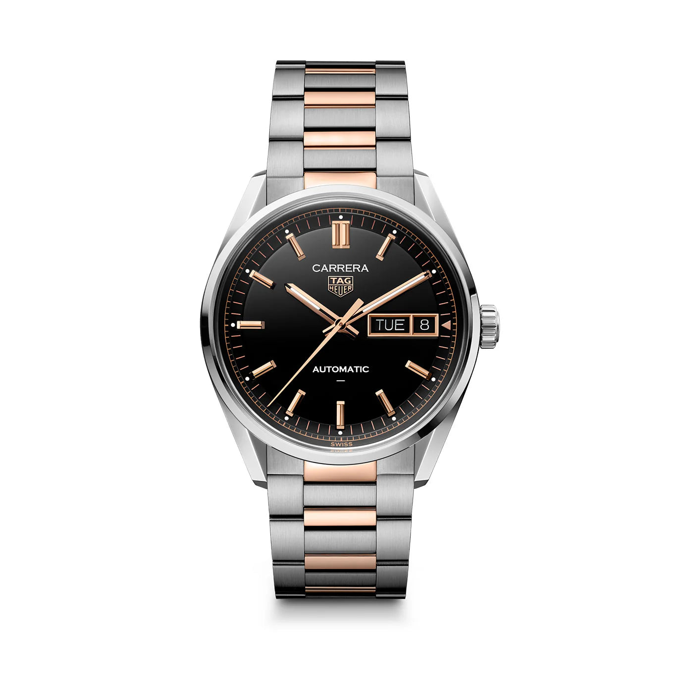 Unworn  Carrera Day-Date, 41Mm, Ref# WDA2111.BD0001, Box & Papers