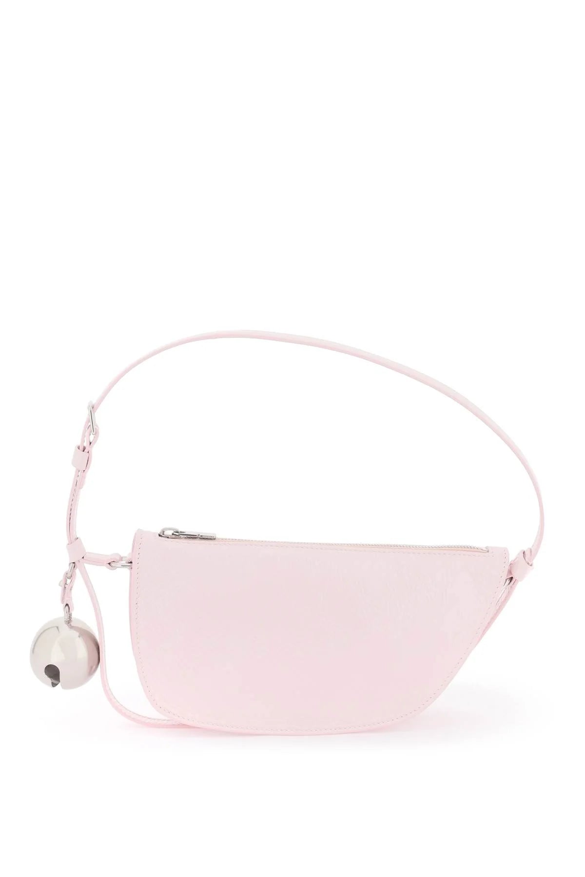 PINK LEATHER KNIGHT SMALL SHOULDER BAG