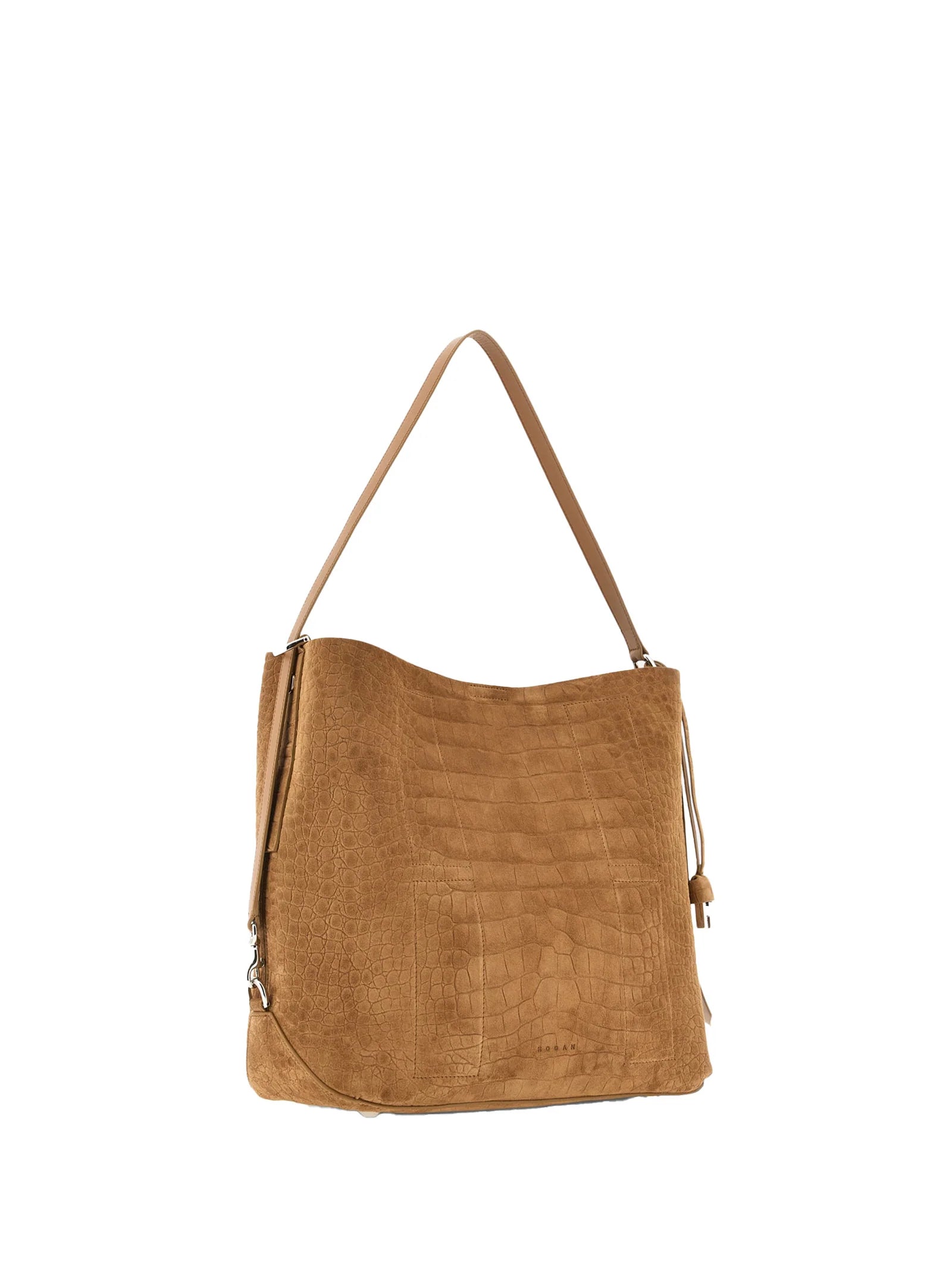MEDIUM HOBO BAG in SUEDE