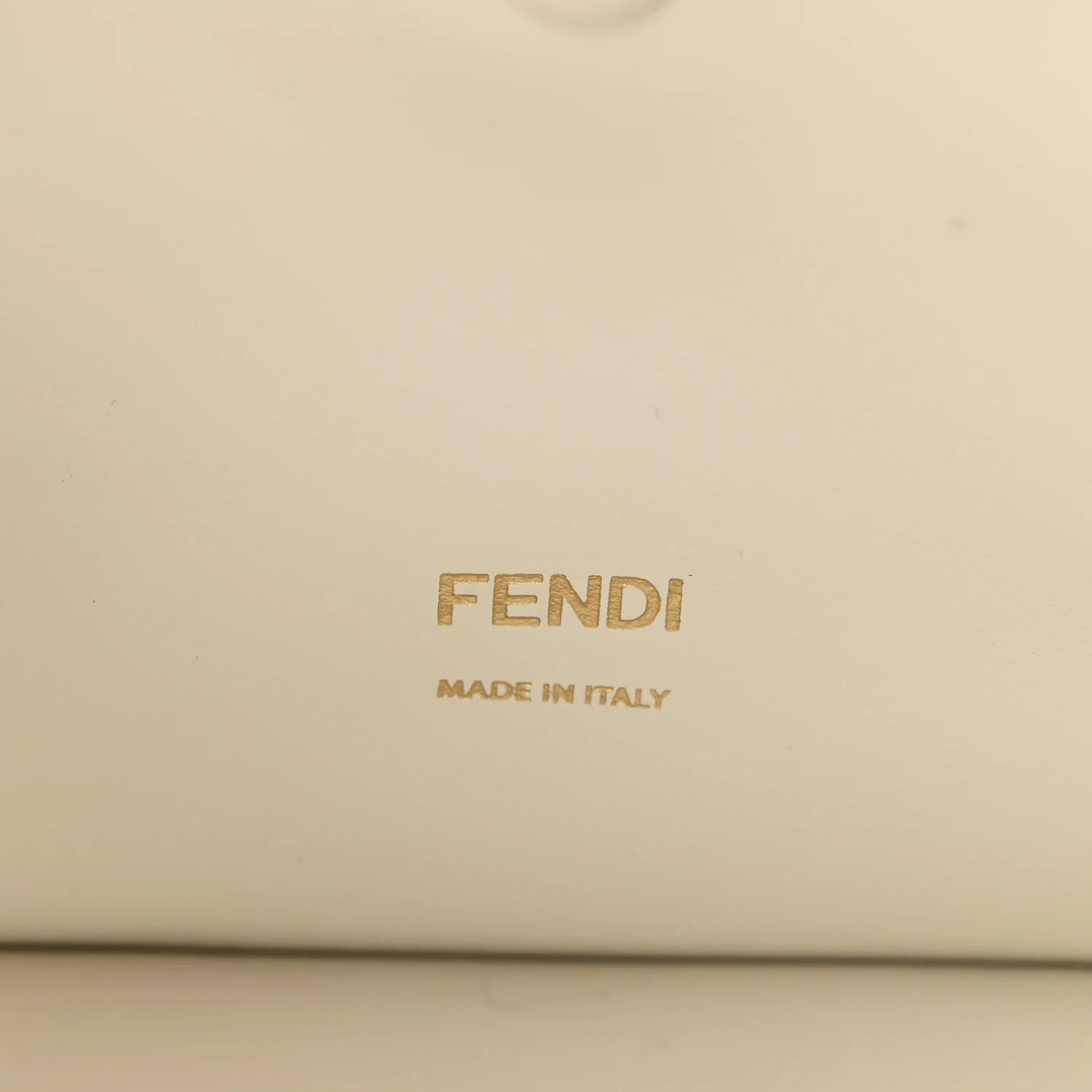 TPU FF Vitello Century F Is  Kan I Shoulder Bag White