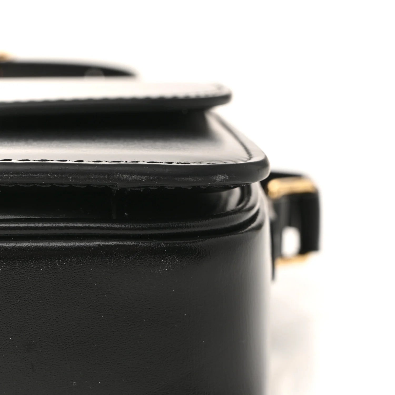 Shiny Calfskin Teen Triomphe Black