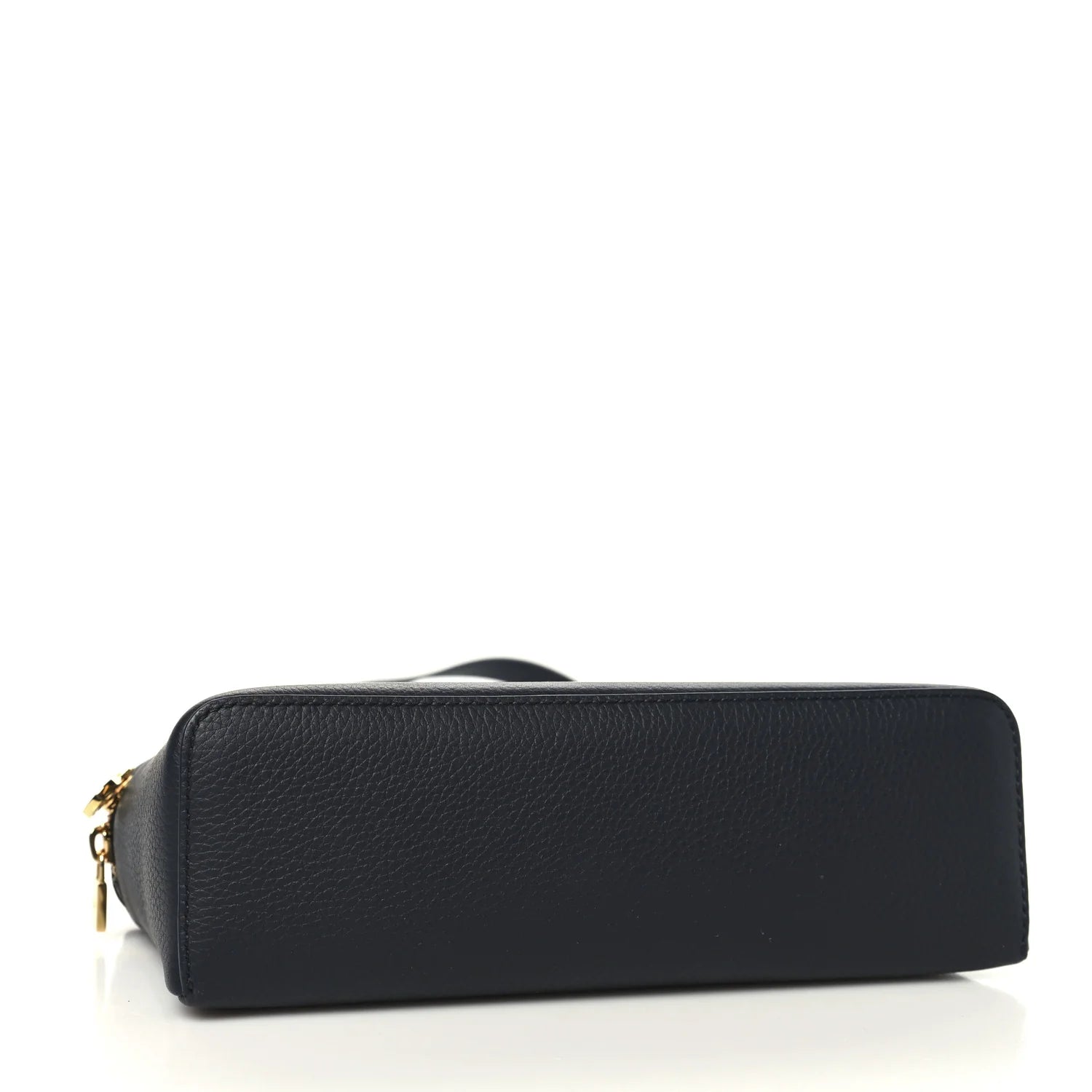 Grained Calfskin L19 Extra Pocket Pouch Navy Blue