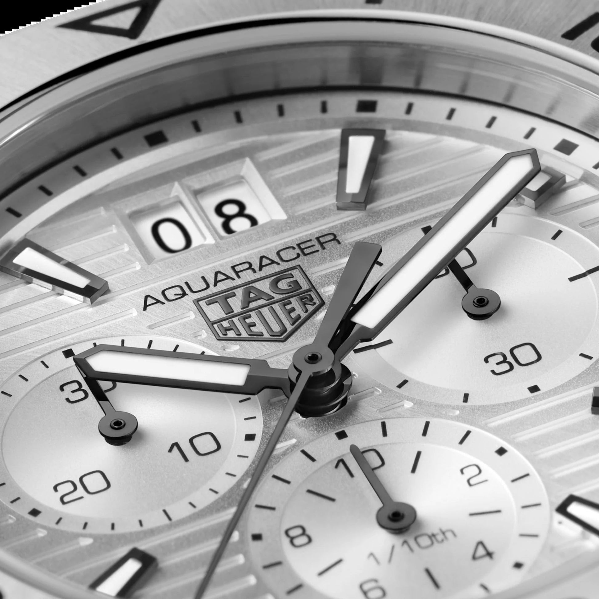 Unworn  Aquaracer Professional 200 Chronograph, Stainless Steel, Ref# CBP1111.BA0627, Box & Papers