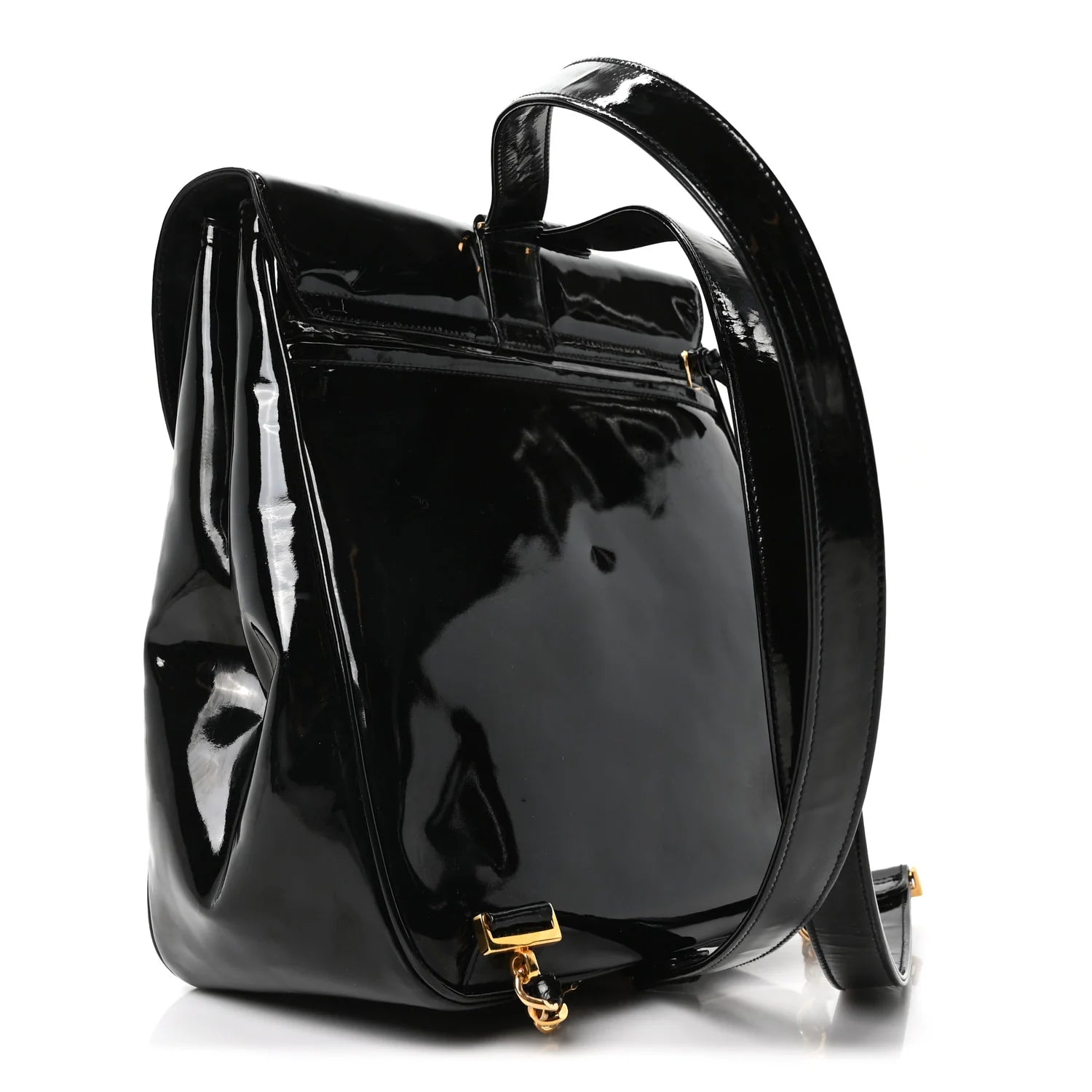 Patent CC Drawstring Backpack Black