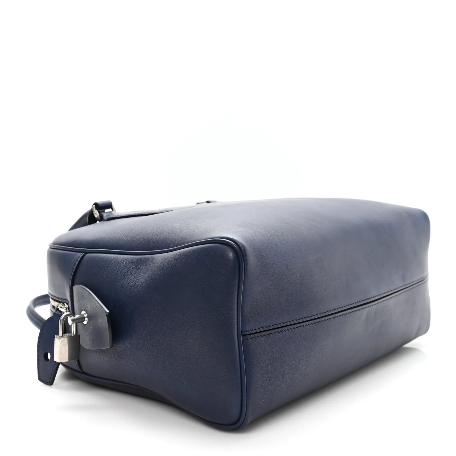 Polished Saddle Calfskin India 12 Blue Nights