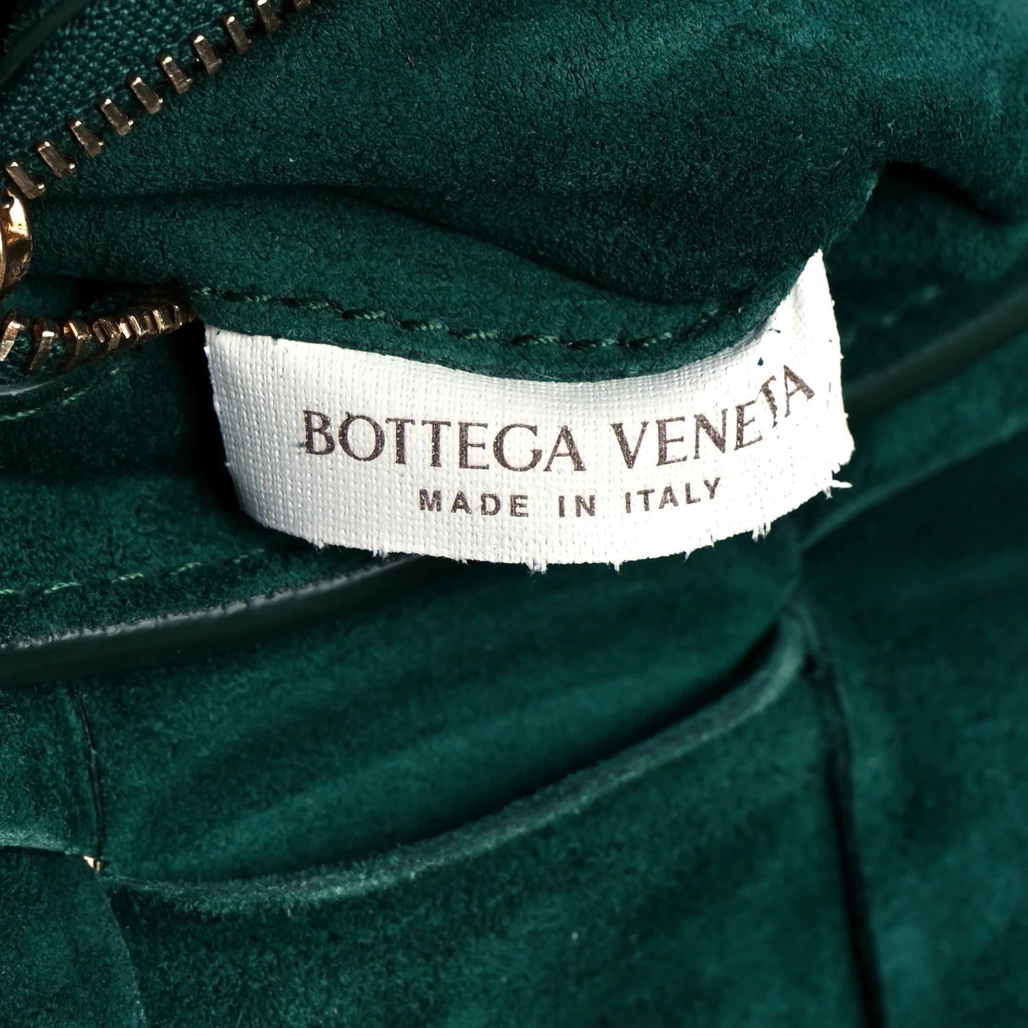 Suede Maxi Intrecciato Padded Chain Cassette Crossbody Bag Emerald Green