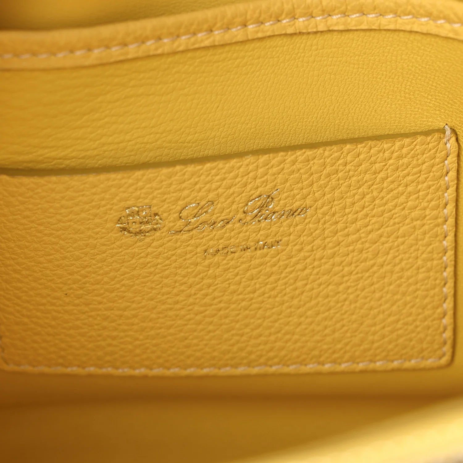 Grained Calfskin Bellevue Odessa Yellow