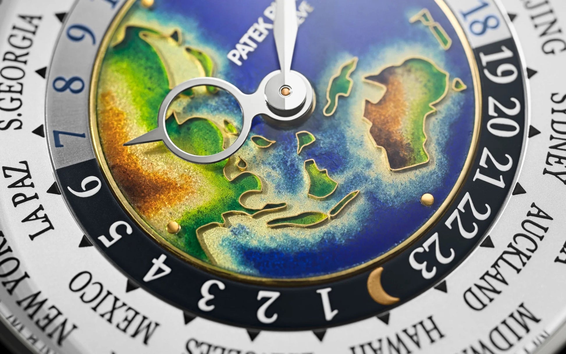 Complication World Time Rare Handcrafts, 18K White Gold, 38,5Mm, Ref# 5231G-001