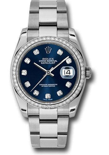 Rolex Datejust 36Mm Watch 116244 Bldo