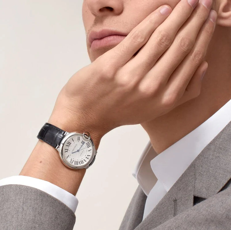 Unworn  Ballon Bleu De , Stainless Steel, 36Mm, Ref# WSBB0028, Box and Papers