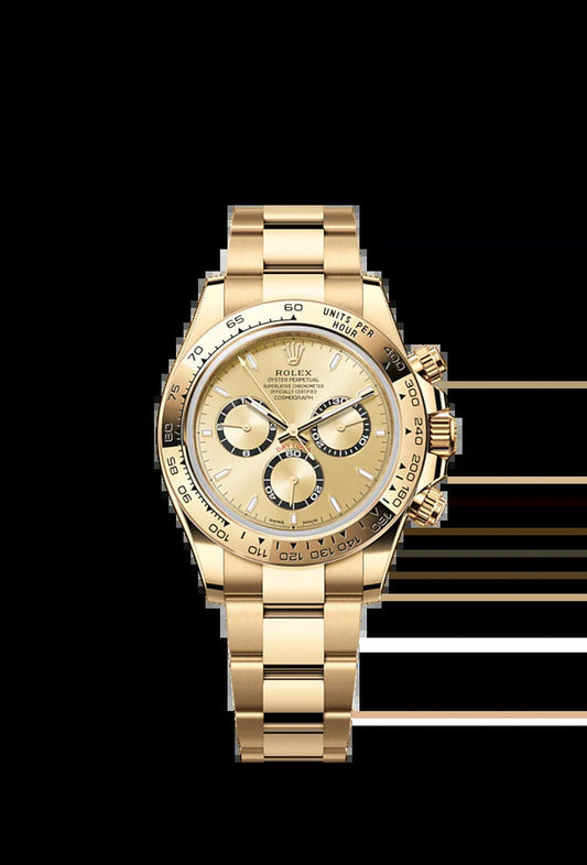 Cosmograph Daytona 40Mm, 18K Yellow Gold, Ref# 126508-0005