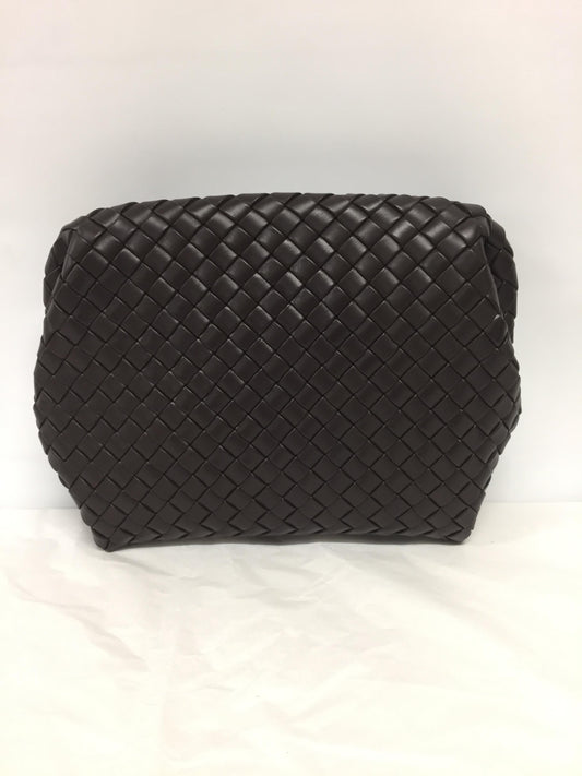 PADDED INTRECCIATO LEATHER BRIEFCASE