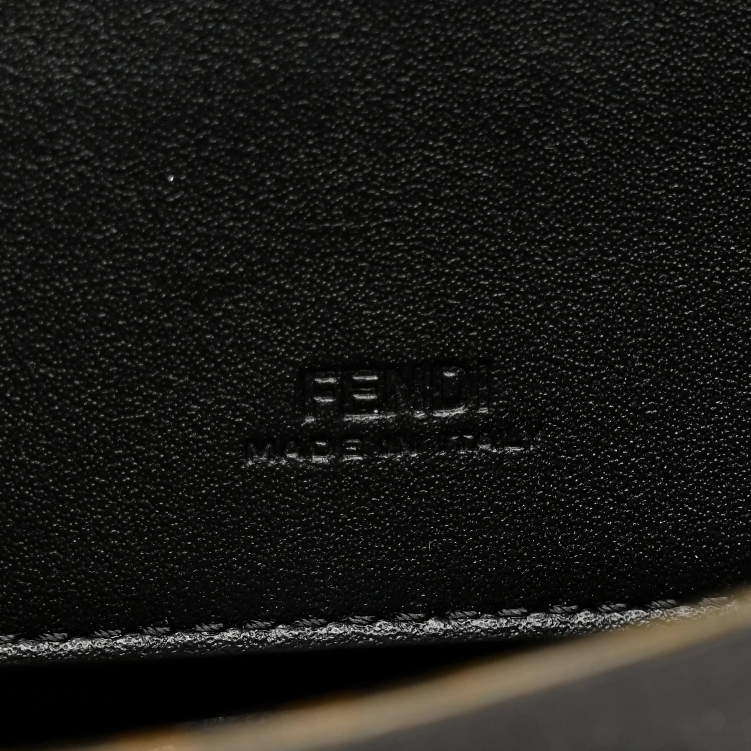 Silk Satin Phone Baguette Black