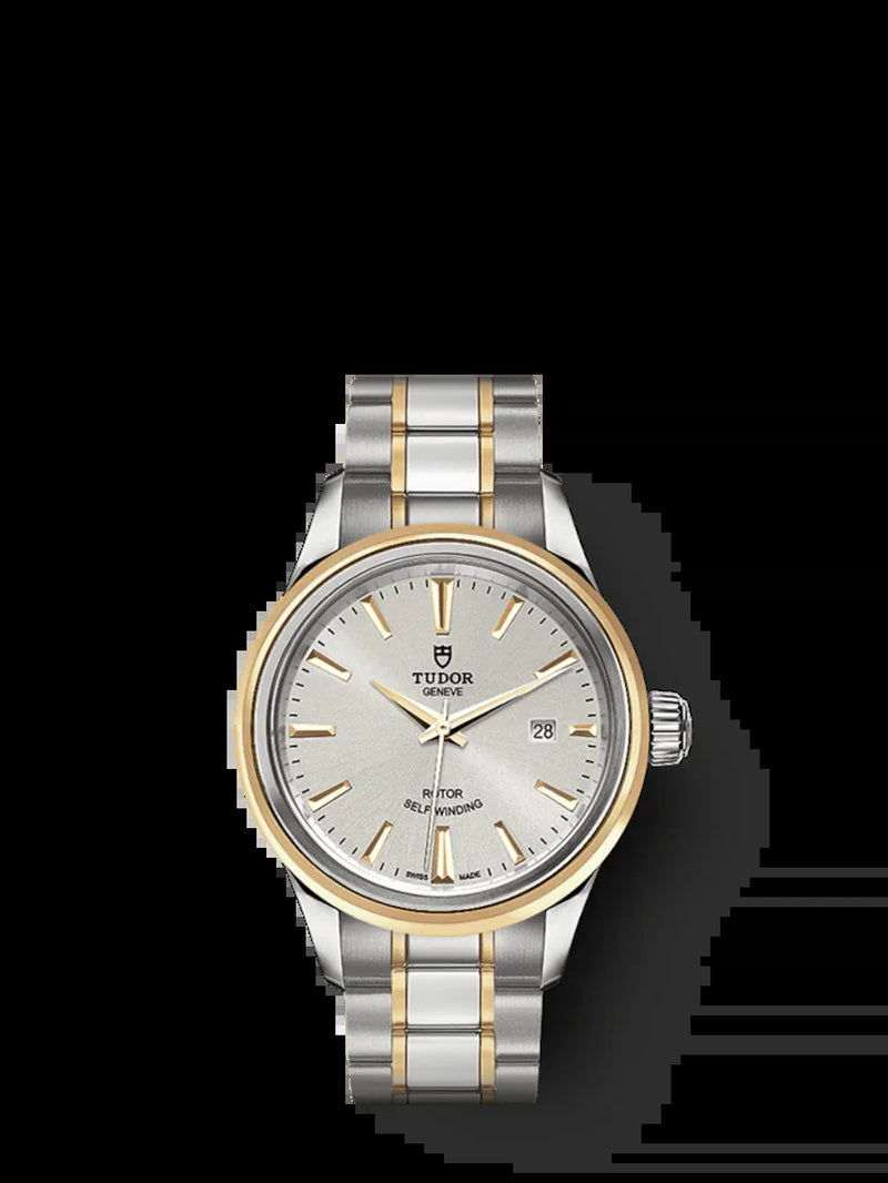 Style, Stainless Steel and Yellow Gold, 28Mm, Ref# M12103-0002