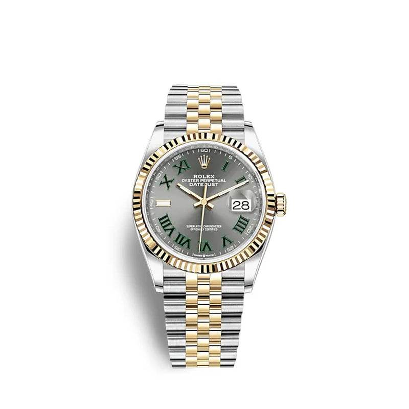 Datejust 36 Oystersteel and Yellow Gold Ref# 126233-0035