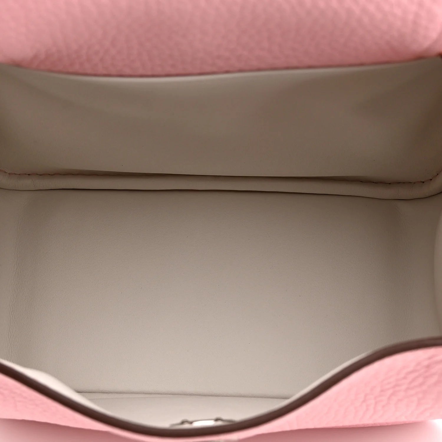 Taurillon Clemence Verso Mini Lindy 20 Rose Sakura Gris Perle